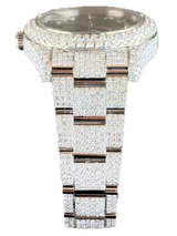 Rolex Datejust II Iced-Out 19.00 Cts VS1 Diamond Quality Green Dial