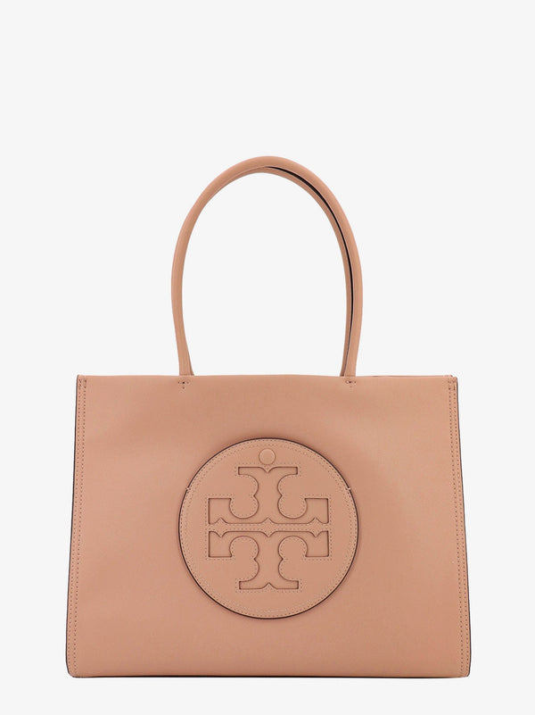 Tory Burch Leather Handbag with Embossed Logo