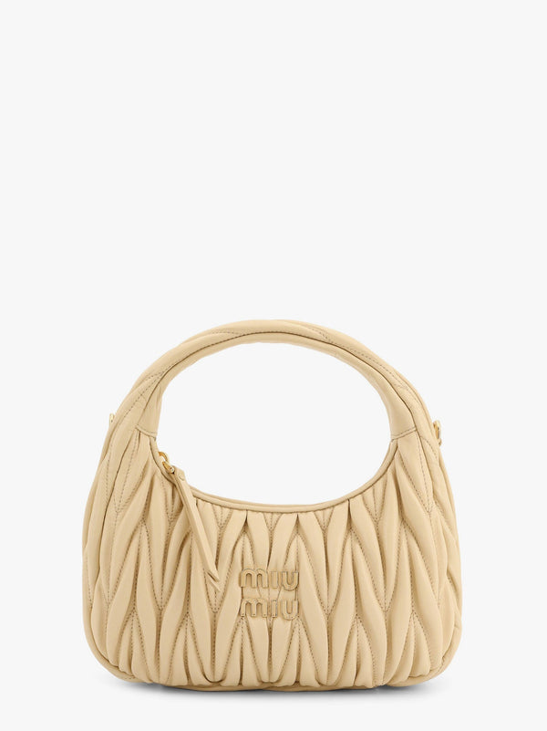 Wander matelassé leather handbag