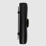 Gucci Clutch with Double G Black Leather