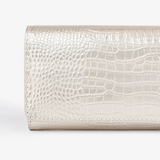 Snakeskin Texture Wallet – Golden