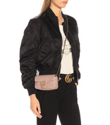 Gucci GG Marmont Super Mini Shoulder Bag Rose