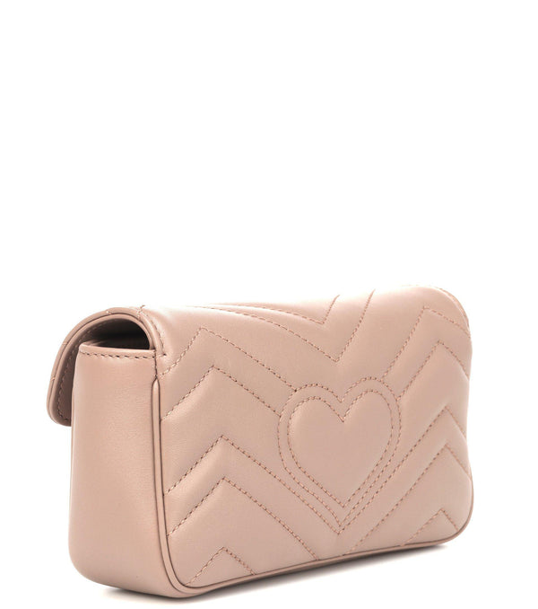 Gucci GG Marmont Super Mini Shoulder Bag Rose