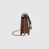 Gucci Dionysus Super Mini Denim Crossbody Bag Dark Blue