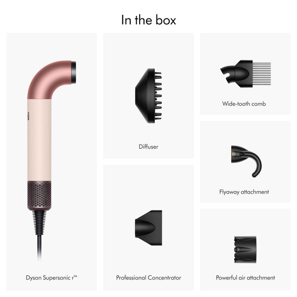 Supersonic r Hair Dryer in Ceramic Pink