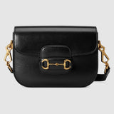 Gucci Horsebit 1955 Mini Bag Black Leather