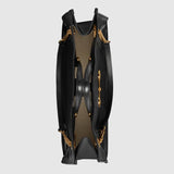 Gucci Horsebit 1955 Large Tote Bag Black Leather