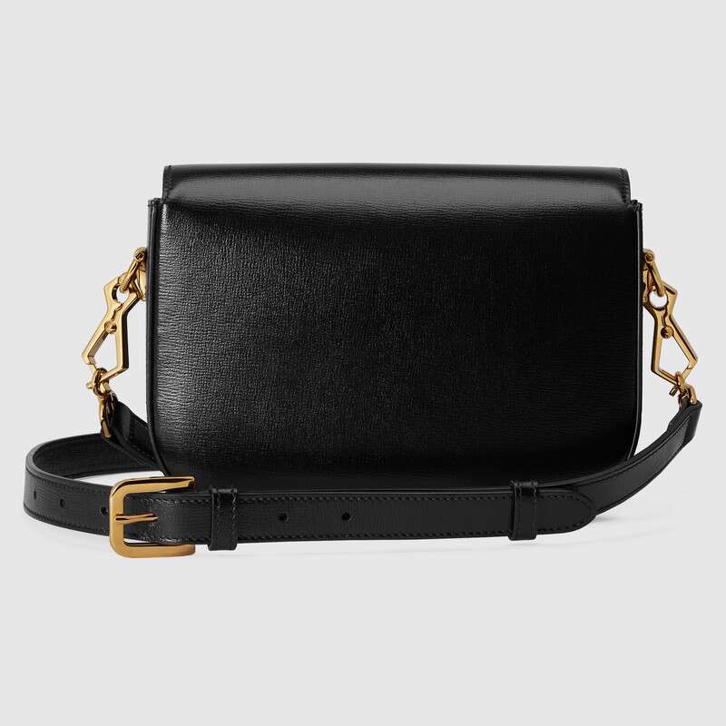 Gucci Horsebit 1955 Mini Bag Black Leather