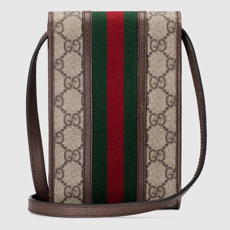Gucci Ophidia Mini Bag Brown Leather