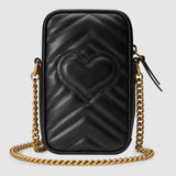 Gucci GG Marmont Mini Bag Black Leather