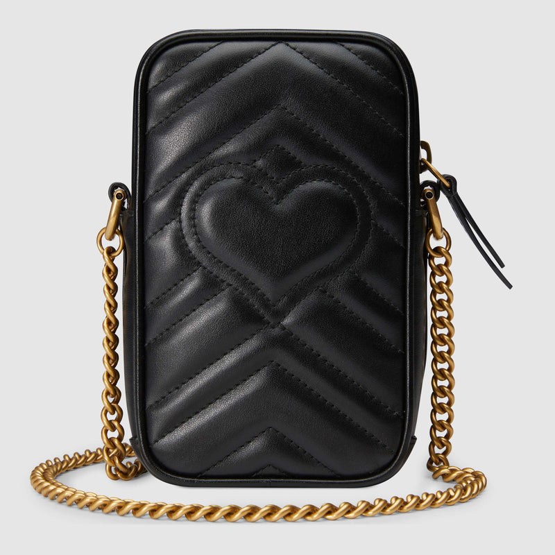 Gucci GG Marmont Mini Bag Black Leather